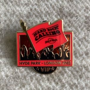 Hard Rock Calling VIP Pin limited edition